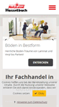 Mobile Screenshot of holzland-hasselbach.de